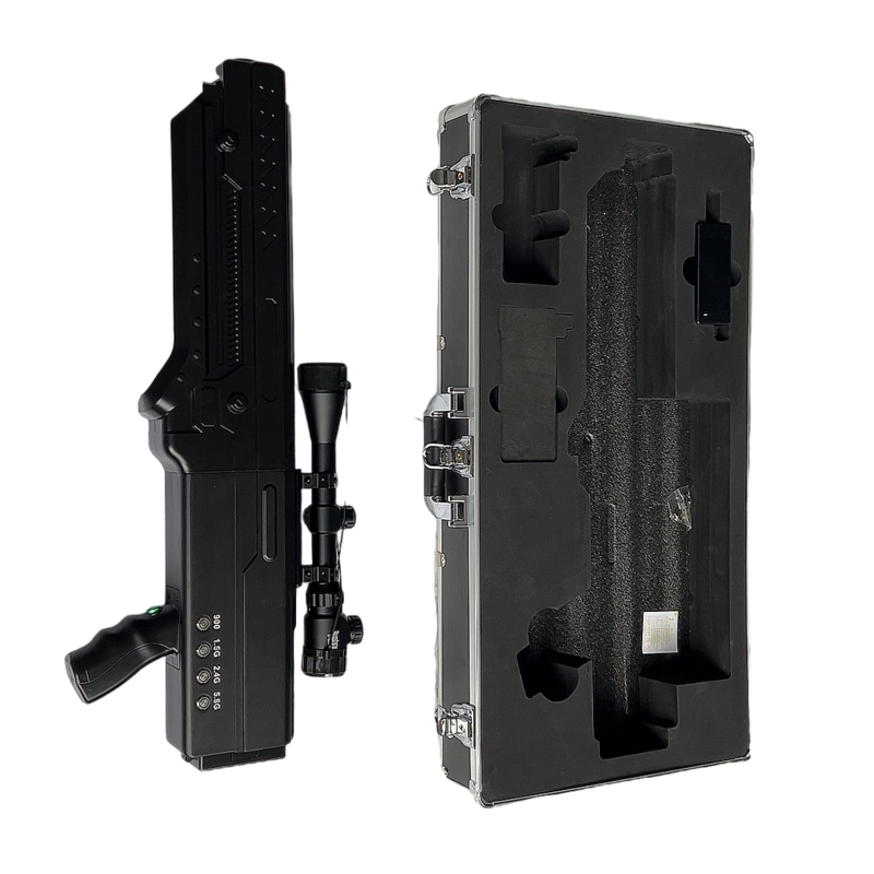  富蕴手持便携式枪型低空防御反制四通道A型