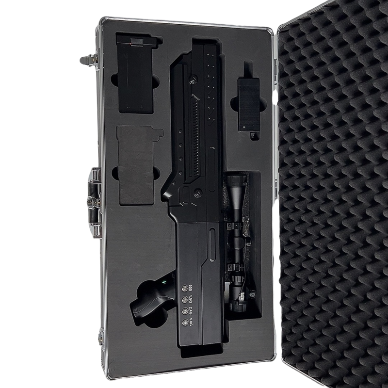  富蕴手持便携式枪型低空防御反制四通道B型