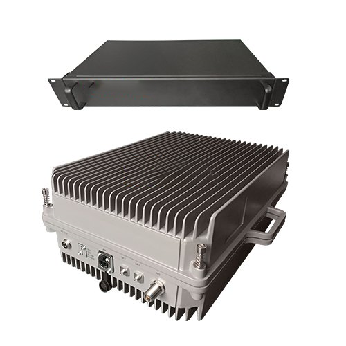  富蕴TETRA800数字警用集群数字光纤直放站远近端机